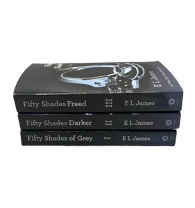 Fifty Shades of Grey Trilogy Paperback E L James Lot of Three Books - Picture 1 of 5