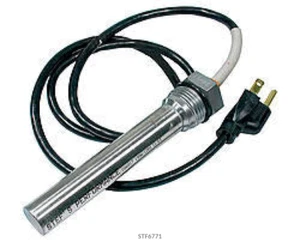 Fits Stefs Performance Oil Preheater Dry Sump Tank 4in Element Steel 6771 - Picture 1 of 2