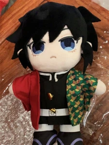 Anime Demon Slayer Tomioka Giyuu 20cm Plush Stuffed Doll Toy with Clothes - Picture 1 of 6