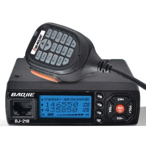 BaoJie BJ-218 25W VHF UHF 136-174 400-470MHz Ham Radio Mobilne Samochód Walkie Talkie - Zdjęcie 1 z 6