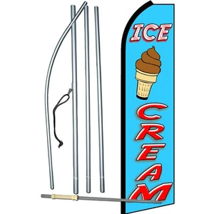 Ice Cream Complete Swooper Flag Bundle - Picture 1 of 1