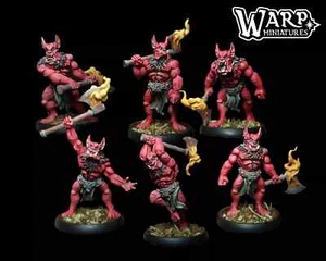 Demoni della Rabbia (6 Modelli) | Age of Fantasy | Grimdark Future | Warp Miniatures - Foto 1 di 8