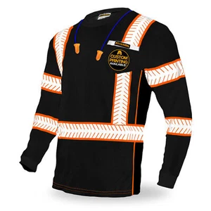 Camisa de seguridad manga larga KwikSafety HOMBRE RENACIMIENTO NEGRO - Imagen 1 de 43