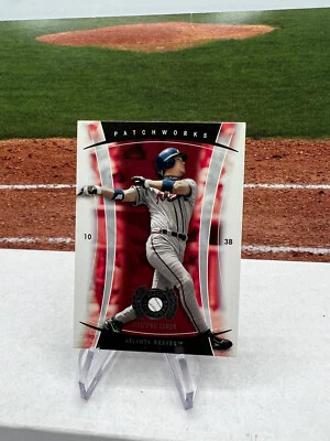 Chipper Jones 2005 Fleer Patchworks Card #27 Atlanta Braves - Image 1 of 2