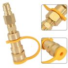 Secure Lp Gas Propane Hose Quick Disconnect Fitting For Low Pressure Systems