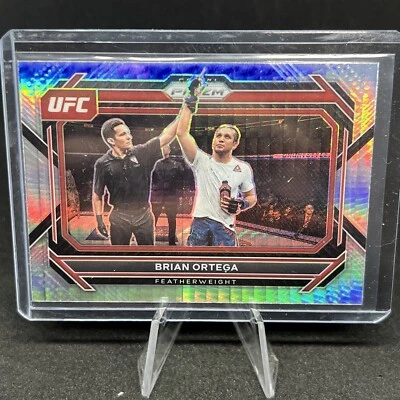 2023 UFC Prizm Brian "T-City" Ortega Hyper Prizm #48 - Image 1 of 2