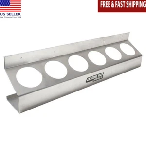 Aluminum Aerosol Storage Shelf 6-Can Capacity Garage Race Trailer Opening-Top US - Picture 1 of 3