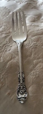 King Edward by Gorham Sterling Silver Cold Meat Fork 8" - Image 1 of 4
