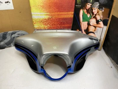 🔥97-13 Carenado de ala de murciélago exterior delantero OEM Harley Touring 58503-05A🔥 Foto 1 de 4