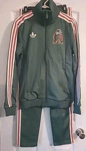 Adidas Originales Para Hombre Talla Mediana México Beckenbauer Traje de Pista Chaqueta y Pantalones - Imagen 1 de 13