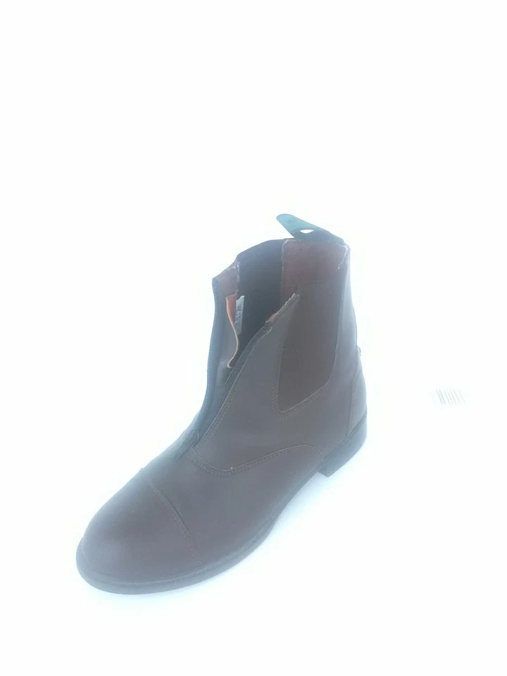 One zipper up  front brown Millstone left Boot size 6.5 one inch heel - Image 1 of 4