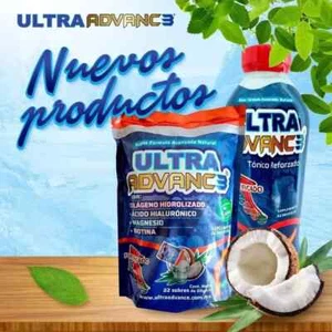 1 Bag Ultra Advanc3 Colageno Hidrolizado, Magnesio, Biotina (440 g) 1 Bag - Picture 1 of 6