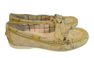 Coach carisa logo flats size 8B - Picture 1 of 6