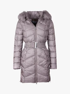 Barbour Quilt Hooded Jacket - Grey 14 -  International Match Jacket - CLEARANCE - Picture 1 of 6