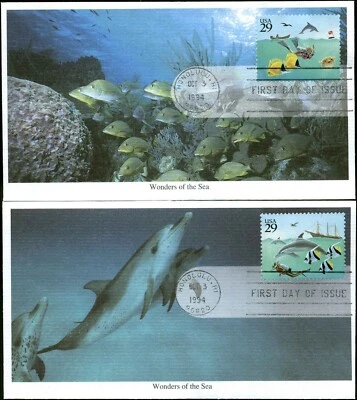 US FDC #2863 - #2866 Set of 4 Mystic Stamp Cachets Honolulu, HI - Image 1 of 2