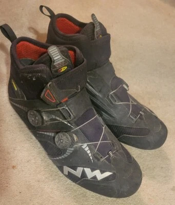 ZAPATOS BOTAS NORTHWAVE EXTREME INVIERNO GTX GORE TEX MTB CICLISMO UE 46 PARA HOMBRE EE. UU. 13 Foto 1 de 4