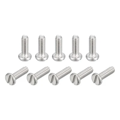 Machine Vis, 10Pcs M1.6x5 mm Fendu Conduire Obligatoire Diriger Vis Boulons - Photo 1/4