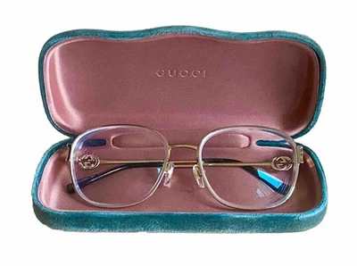 Gucci Occhiali Mod - Emblem,Montatura da Vista - Made In Japan Come Nuovi. - Imagen 1 de 4