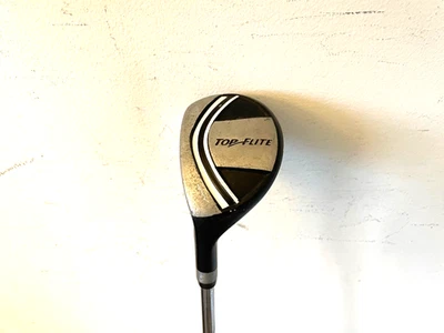 Top Flite 4 Hybrid Black/White Golf Club 39.5” LH Left-Handed All Original - Image 1 of 4