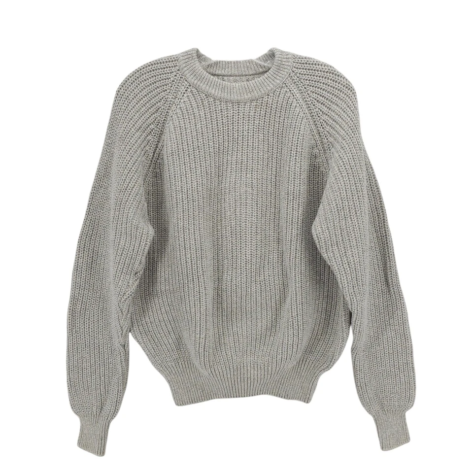 Suéter LL BEAN Para Hombres De Colección HECHO EN EE. UU. Grueso Tejido Algodón MEDIANO - ¡MANCHA! Foto 1 de 4