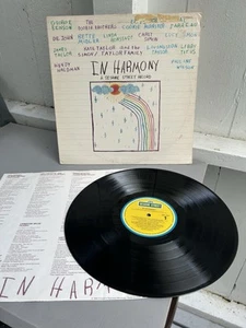 In Harmony - A Sesame Street Record LP Vinyl Record 1980 VG EX - Bild 1 von 2