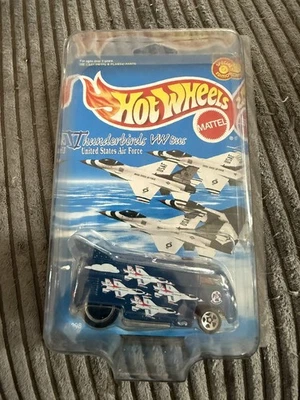 Autobús VW Hot Wheels Thunderbirds Fuerza Aérea de los Estados Unidos Edición Limitada Sin usar, en paquete Foto 1 de 2