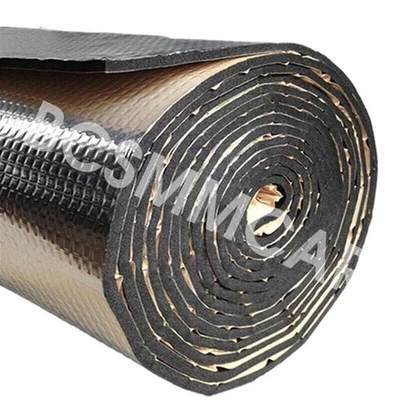 Tapete de isolamento térmico amortecedor de som à prova de fogo para capô de carro motor autoadesivo - Imagem 1 de 4