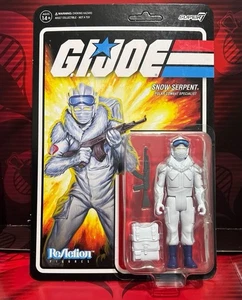 FIGURA REACCIÓN GI JOE SUPER7 SERPIENTE DE NIEVE ESPECIALISTA EN COMBATE POLAR - Imagen 1 de 2