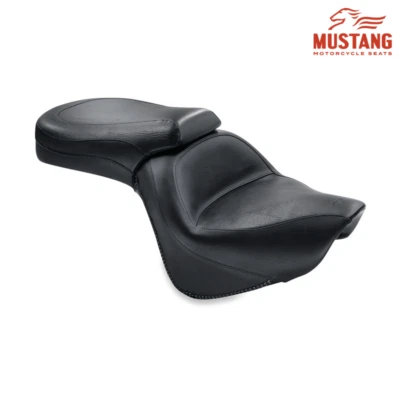 Mustang Standard Touring Seat For 2006-2021 Kawasaki Vulcan 900 Classic/Custom Foto 1 de 3