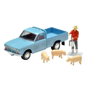 TOMICA LIMITED VINTAGE LV-195b 1/64 DATSUN TRUCK 1500DX w/ Figure 314967 NEW - Picture 1 of 7