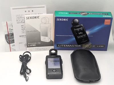 [MINT in Box] Sekonic L-478D Litemaster PRO Smart Light Meter from Japan - Image 1 of 4
