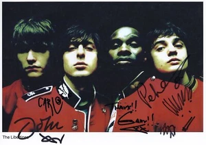 The Libertines FULLY SIGNED Photo 1st Generation PRINT Ltd No'd + Certificate /1 - Picture 1 of 1