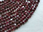 Natural Garnet Square Smooth Beads, Garnet Gemstone Kite Loose Beads 5.5 Mm 13