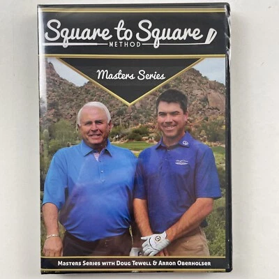 Square to Square Method Pro Golf Instructions DVD Masters Series Doug Tewell NEW - Image 1 of 2