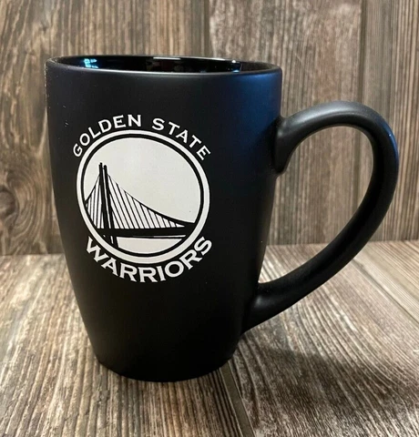Brand New Golden State Warriors Black Premium Ceramic Coffee Mug Cover