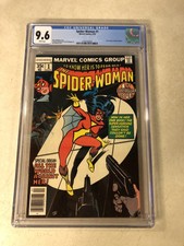 Spider-woman #1 CGC 9.6 NM+ white ORIGIN 1978 1st series MARVEL Wolfman