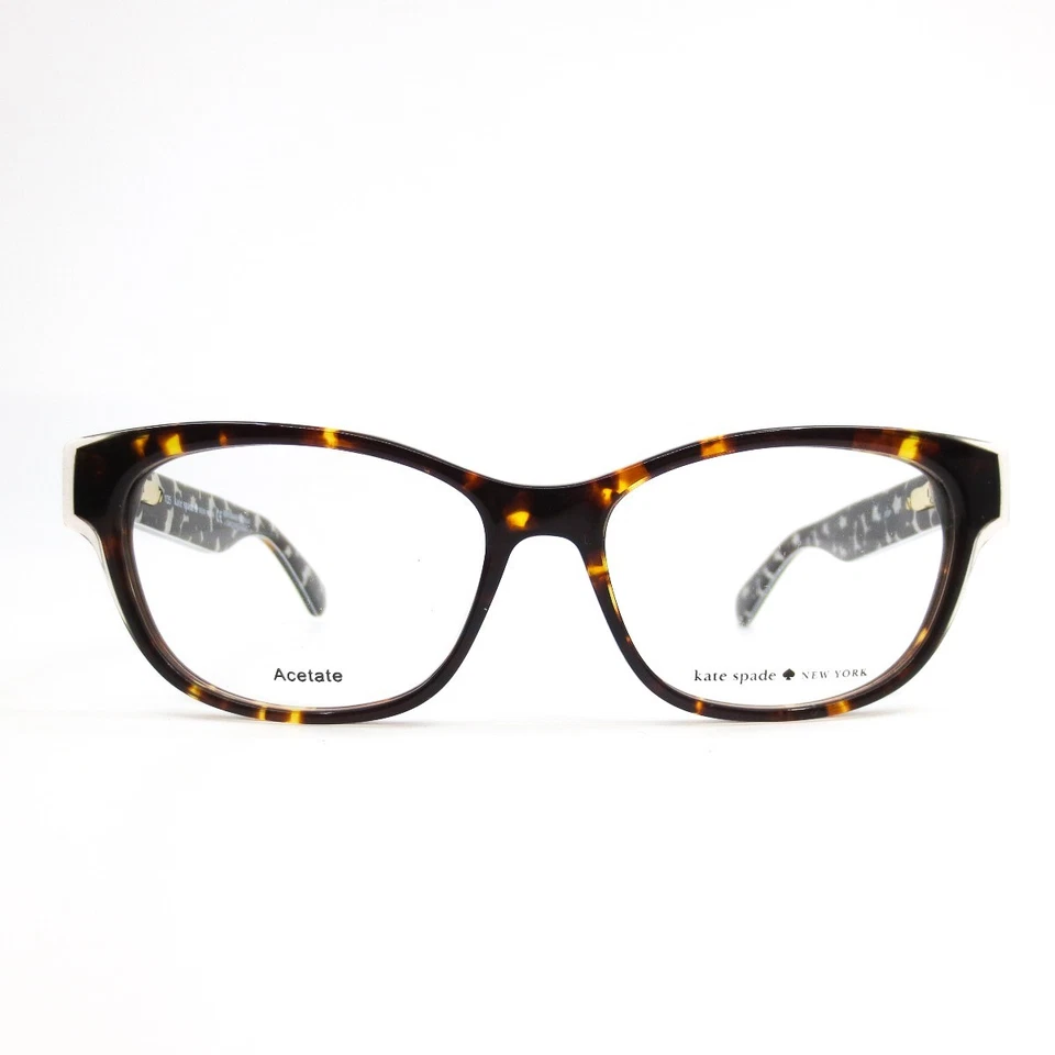 KATE SPADE NEW YORK Kate Spade Josee 0S3P Eyeglasses Tortoise Brown Full Rim Frames 52[]15 135 mm