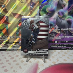 Anthony Edwards 2020-2021 Mosaic Base National pride RC #252 Timberwolves R - Picture 1 of 2