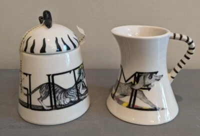 Azúcar Anthropologie Florence Balducci Baloo alfabeto animal, cuchara, crema Foto 1 de 4