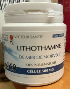 Lithothamne De Mar De Noruega 500Mg 80 Cápsulas - Imagen 1 de 2