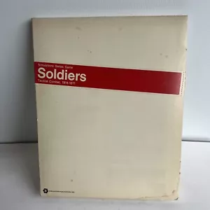 1972 SPI Wargame Soldiers (Flat White Box) Tray WW1 Tactical combat 1914-1915 - Picture 1 of 9