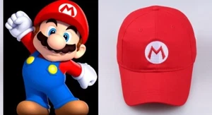 MARIO BROS BALL CAP! The Super Mario Brothers baseball hat Cos-Play - Picture 1 of 8