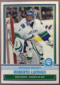 2009-10 O-Pee-Chee Box Bottom Roberto Luongo Vancouver Canucks - Picture 1 of 2