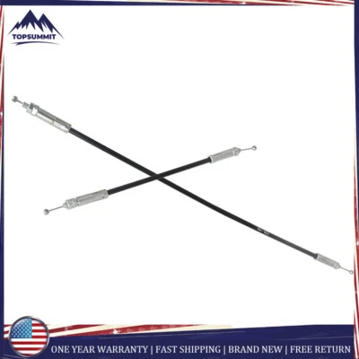 Cable de liberación de pestillo de puerta de carga trasera apto para Ford E-350 Super Duty 1992-2014 2 piezas Foto 1 de 4