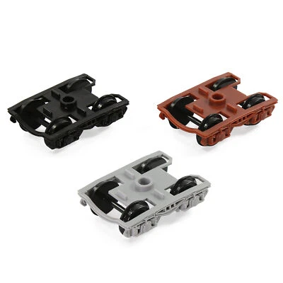 12pcs Model Train HO scale 1:87 POM Bogies with 36" Plastic Wheels HP23HO - Image 1 of 4