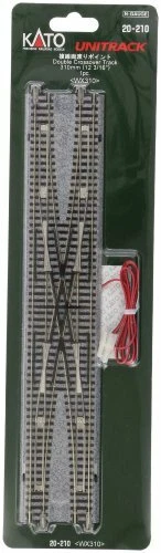 BRAND NEW KATO 20-210 Unitrack Double Crossover Track 310mm 1pc N Scale - Image 1 of 1