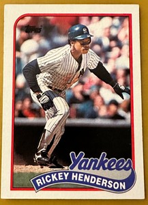 1989 Topps Collector's Edition (Tiffany) #380 Rickey Henderson - Pristine 