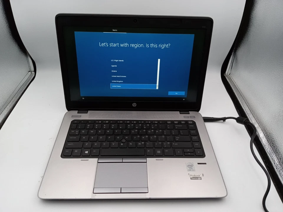 Portátil HP EliteBook 840 G1 14" Intel Core i7 8GB RAM 128GB SSD Windows 10 -RR Foto 1 de 4