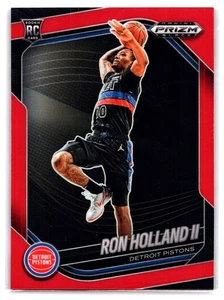 2024-25 Panini Prizm Black Ron Holland II #28 RC Rookie Red /299 - Picture 1 of 2