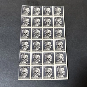 X24 Estampillas de Líder Militar Alemán del Tercer Reich Hoja Completa MNH Segunda Guerra Mundial Segunda Guerra Mundial - Imagen 1 de 2